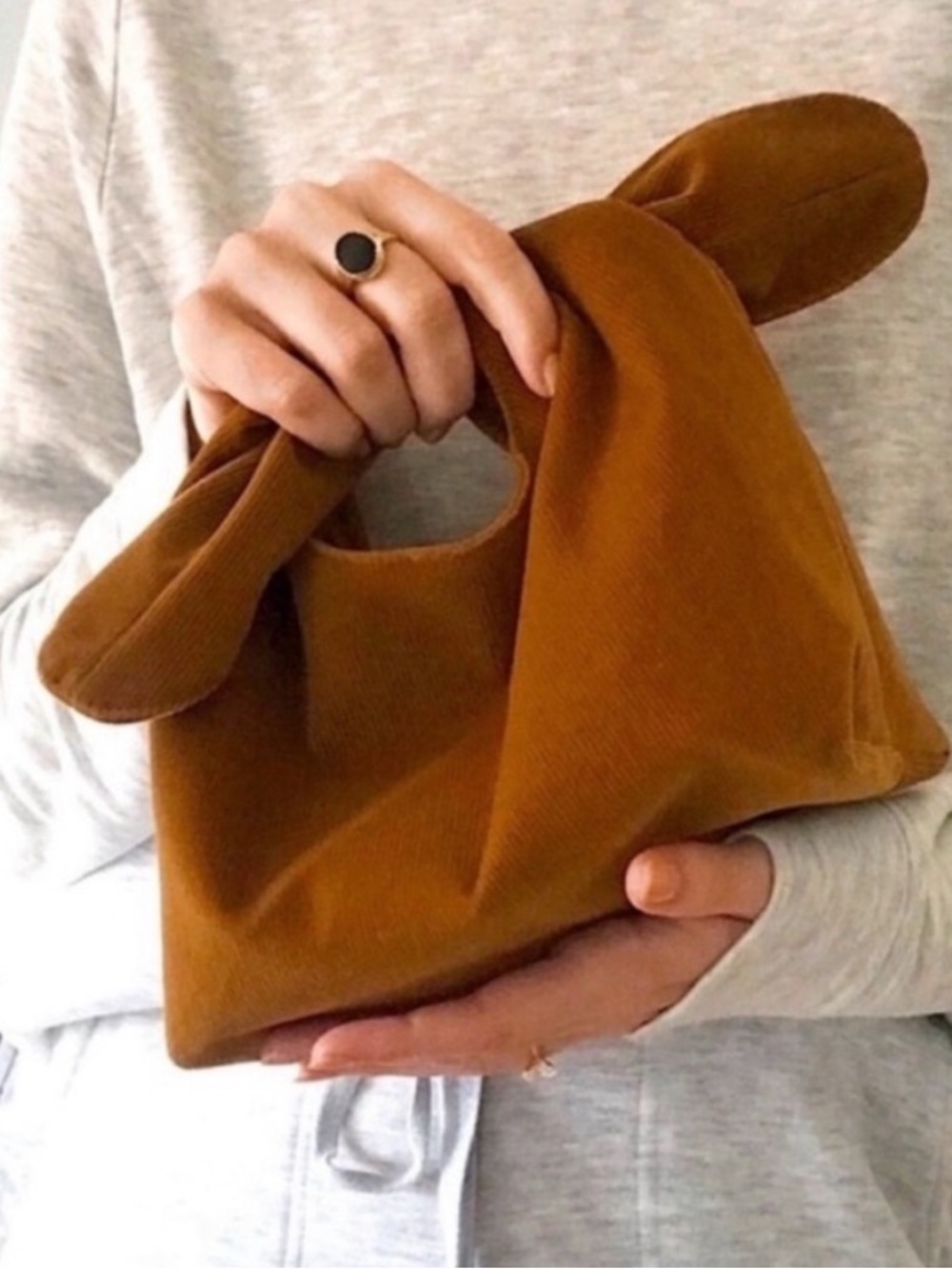NWT MERIT Corduroy Makeup Bag